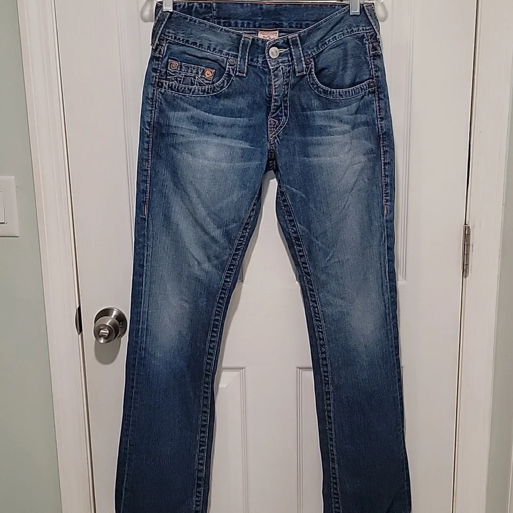 Vintage True Religion Straight Jeans sz29 BinC